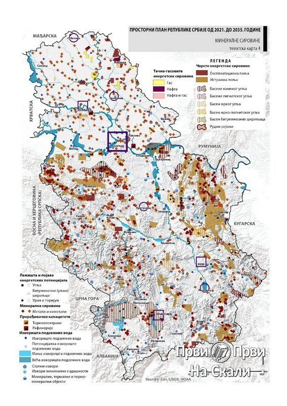 PRVI PRVI NA SKALI Kragujevac Ko sve ima istražna prava i koje rude istražuje u Srbiji MINERALNE SIROVINE PRVI PRVI NA SKALI Kragujevac Ko sve ima istražna prava i koje rude istražuje u Srbiji MINERALNE SIROVINE